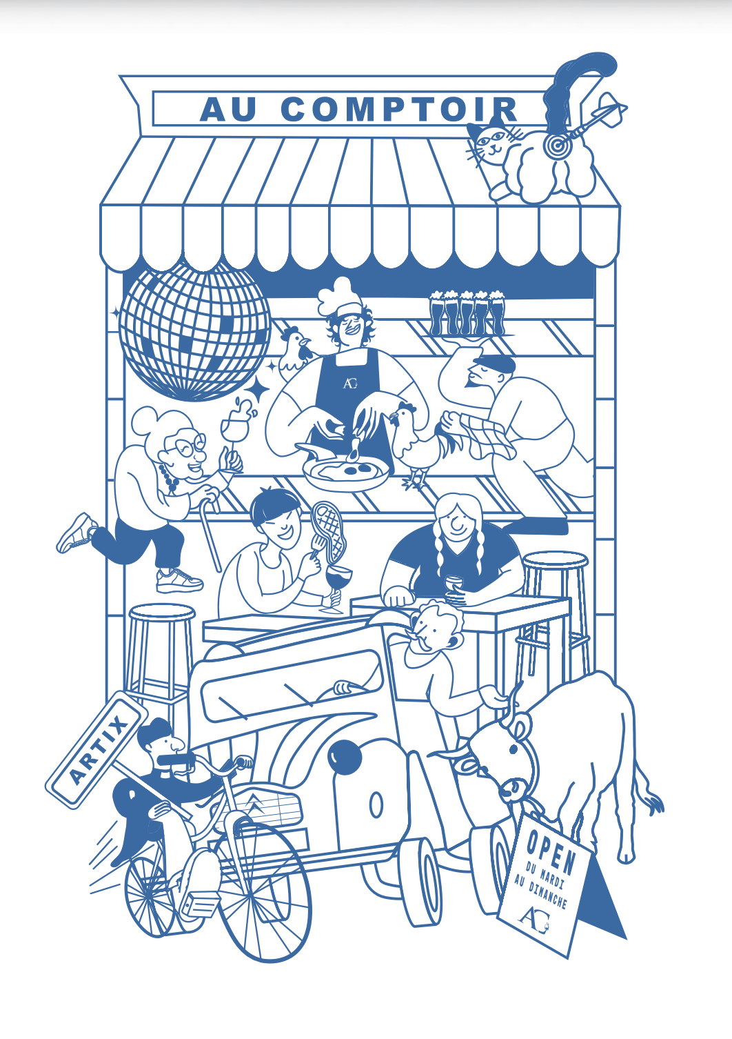 Au Comptoir X BIB
